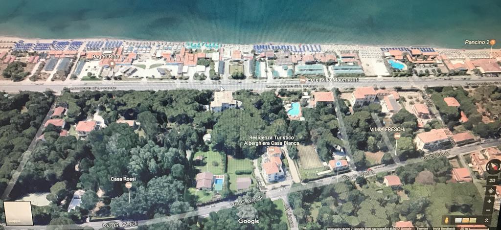 Residence Casa Bianca Marina di Massa Exterior foto
